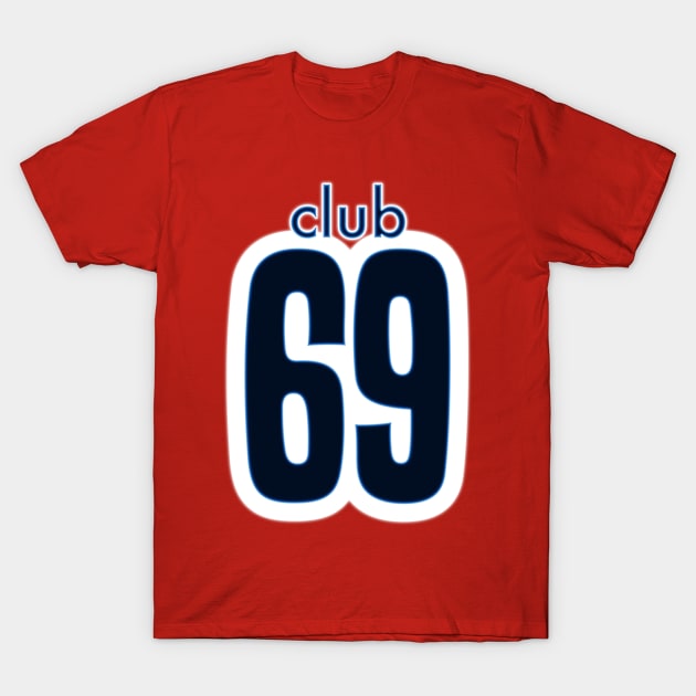 Club 69. T-Shirt by Beta Volantis